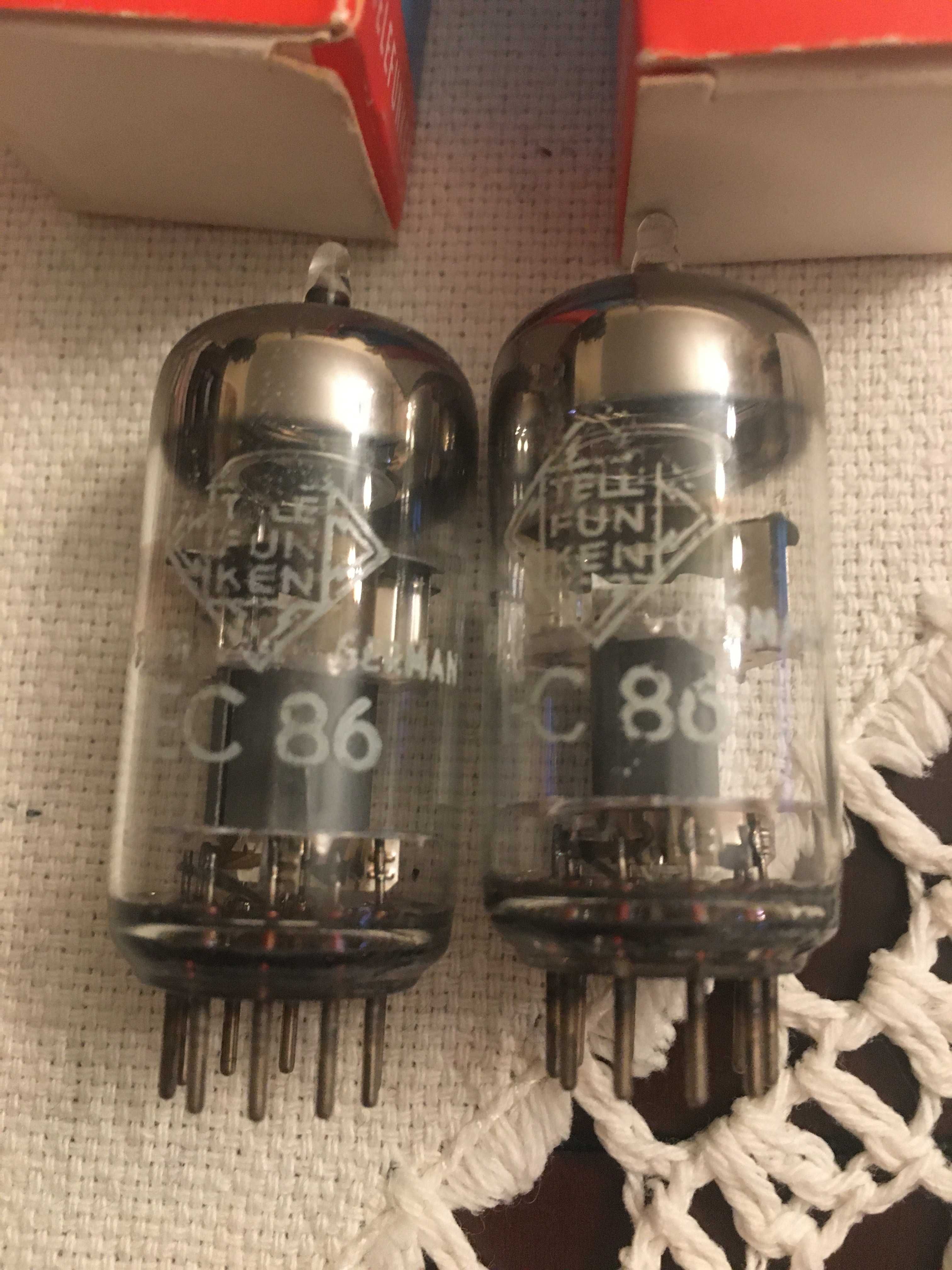 Lampy Telefunken EC86