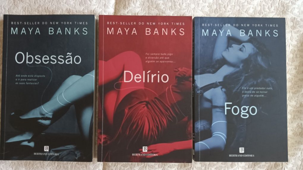 Triologia  romance erotica de Maya Banks