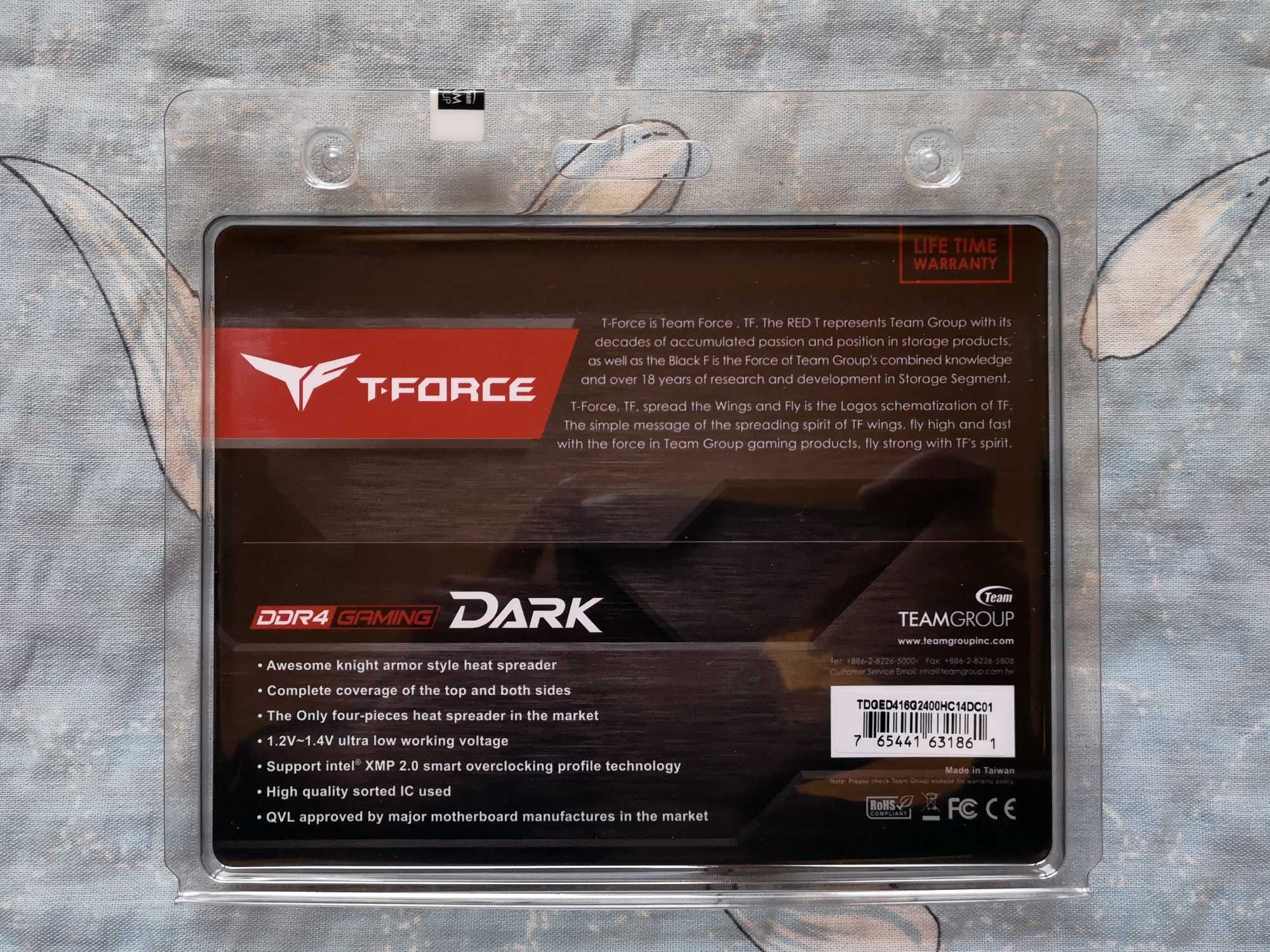 Оперативна пам'ять 2400 MHz  DDR4 Team 16Gb 2x8Gb