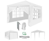 Namiot pawilon ogrodowy handlowy 3x3m + 4 ścianki