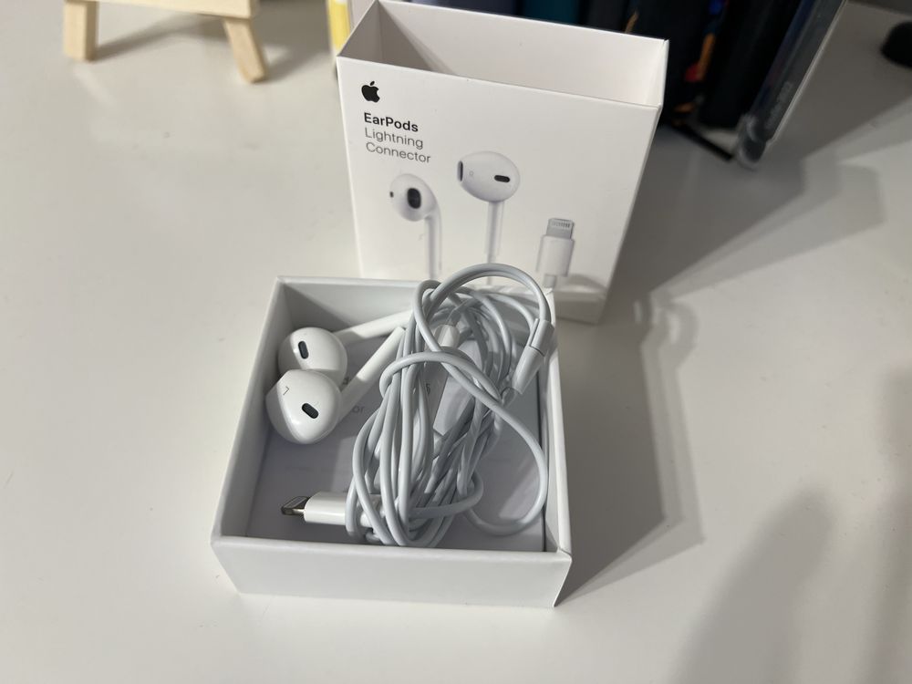 Apple EarPods Lightning Biały - nowe