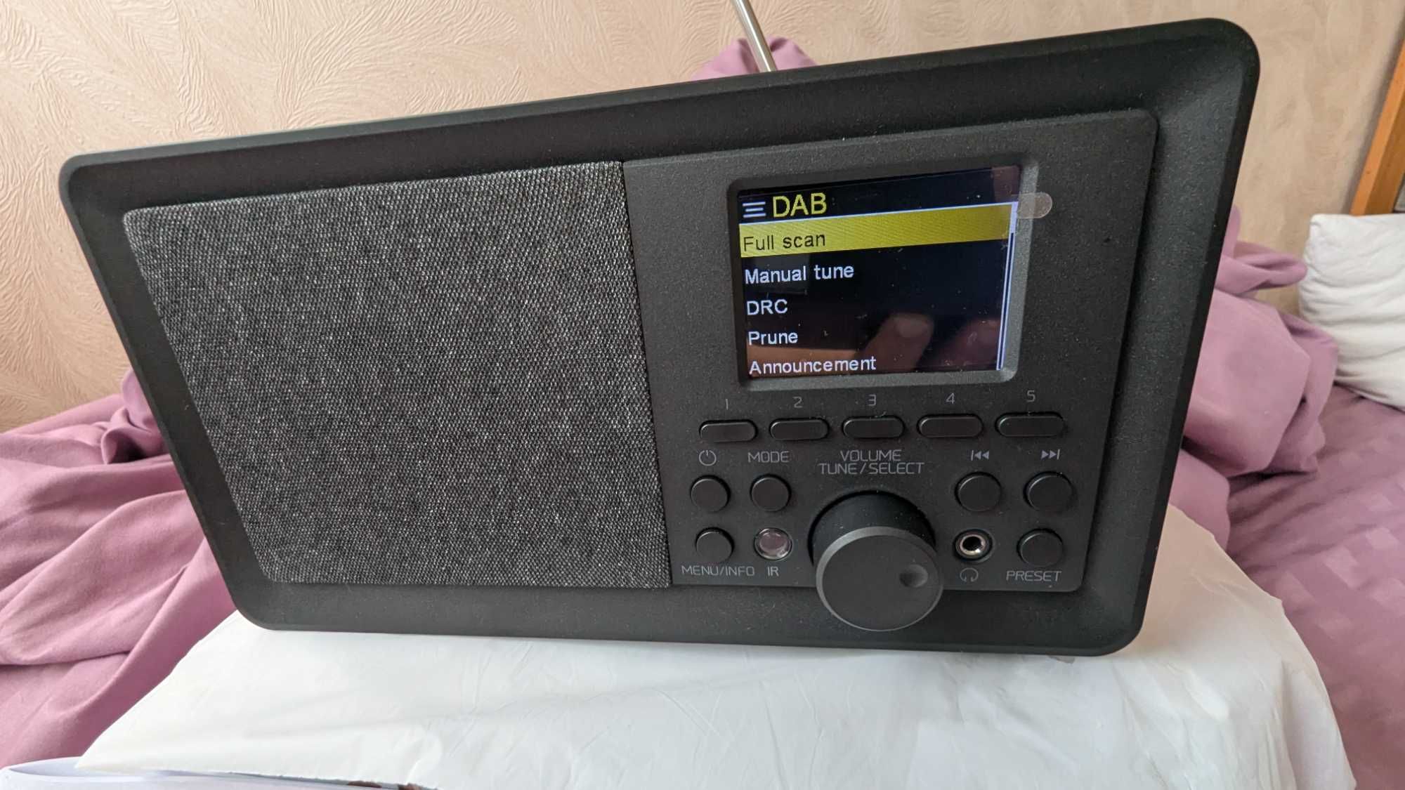 Радіо DAB+DAB Radio з блютузом і пультом