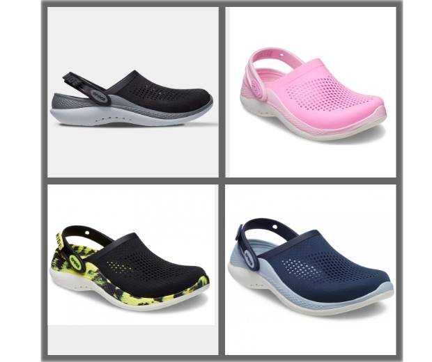 жіночі сабо crocs literide 360 clog женские шлепанцы крокс оригинал