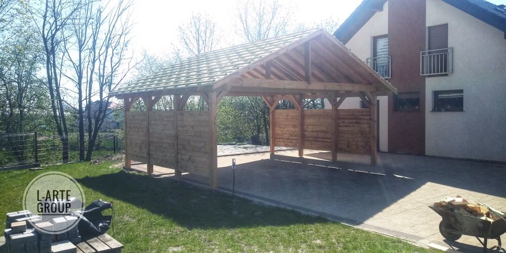 Altana Wiata Carport 640x600 cm Producent