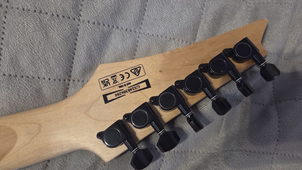 Gitara elektryczna IBANEZ GRG121DX BKF GIO CZARNA