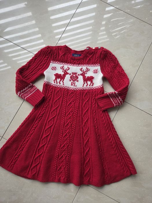 Zimowa sukienka Ralph Lauren