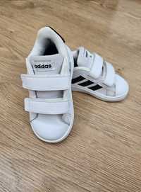 Белые кроссовки, кеды  Adidas Grand Court Infant Boys Trainers р. 21