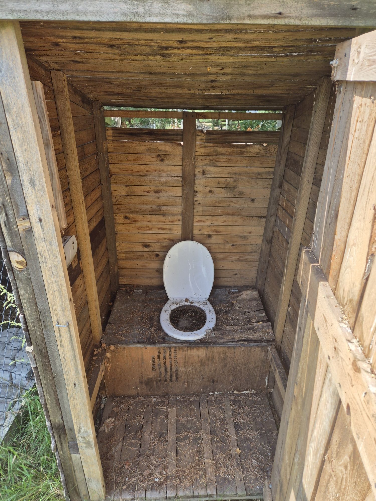 Wychodek wc budowlane