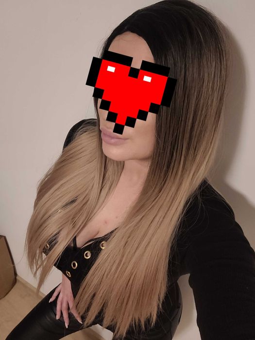 Peruka ombre dluga prosta nowa