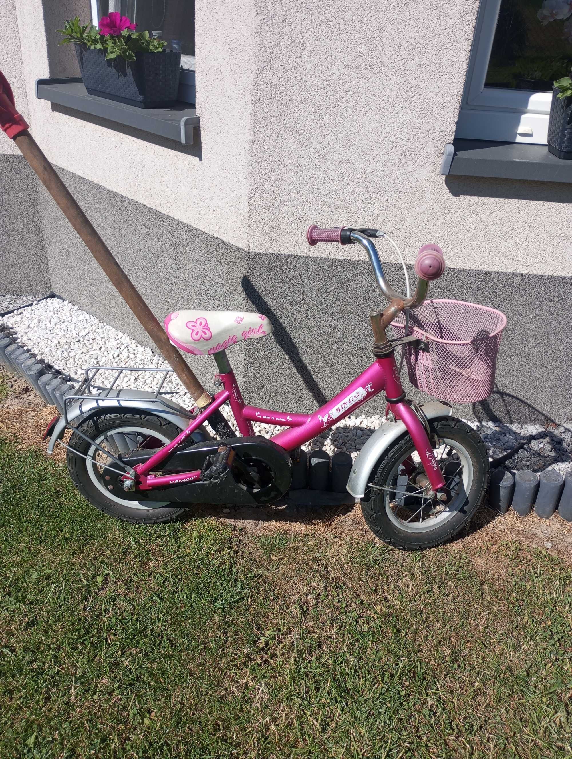 Rower Bingo dla dziecka, dziewczynki Różowy