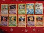 Cartas Pokemon Base Set + Jungle (incomuns)