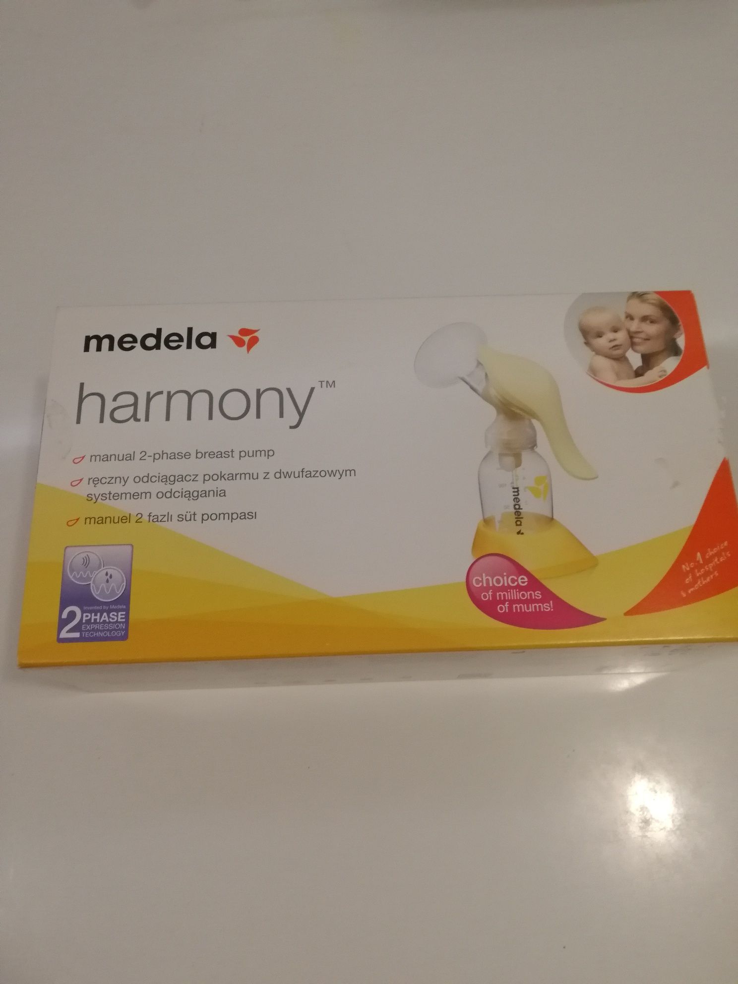 Laktator ręczny harmony Medela