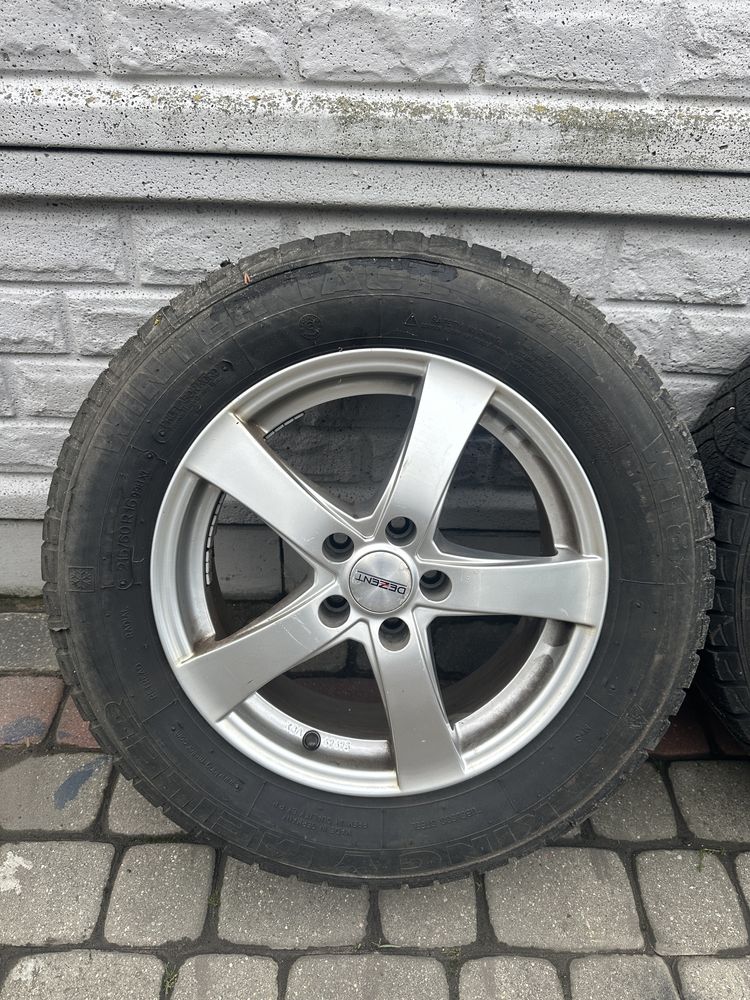 Alufelgi kola Opel Mokka A 215/60/16 wielosezon gotowe 5x105