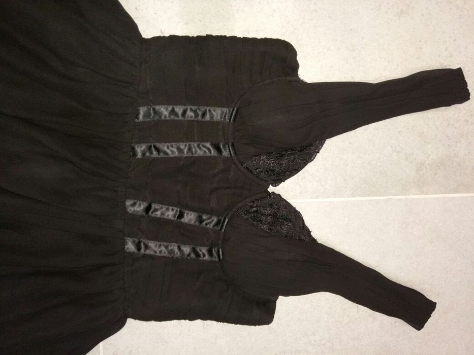 Sukienka czarna s/m Sylwester