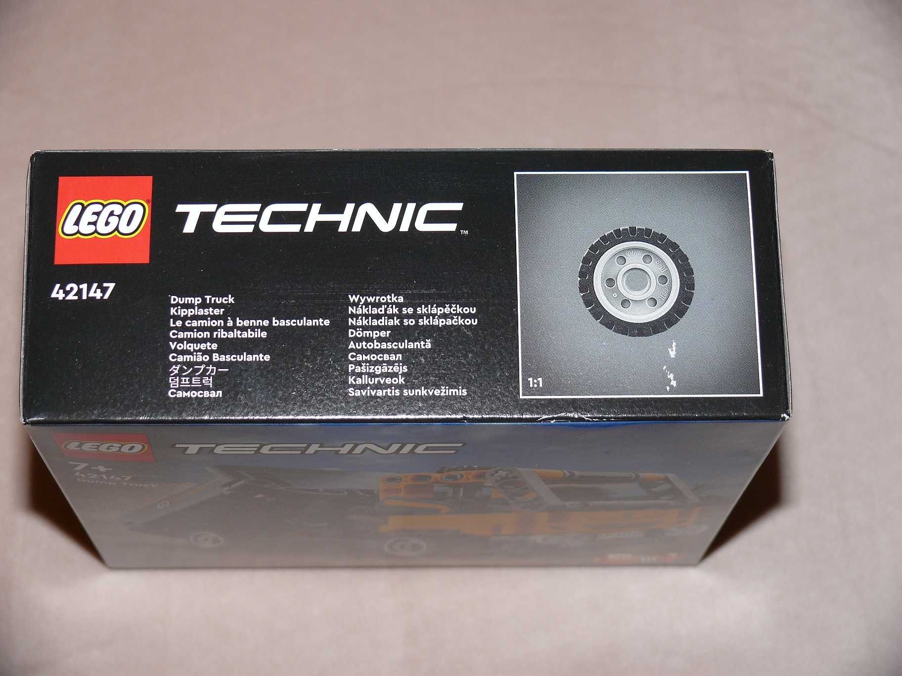 Lego technic 42147 NOWY - wywrotka/koparka