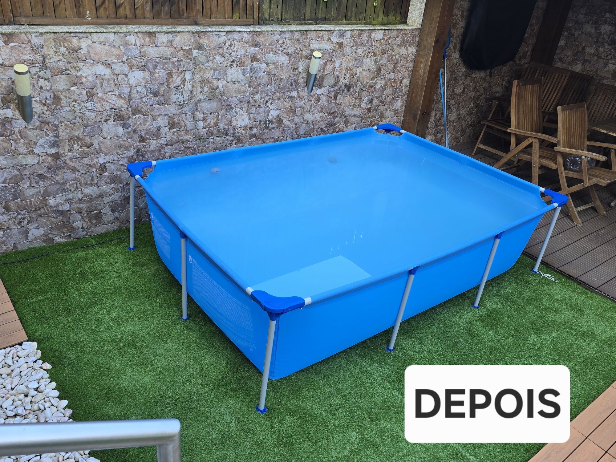 Manutenção e limpeza de piscinas
