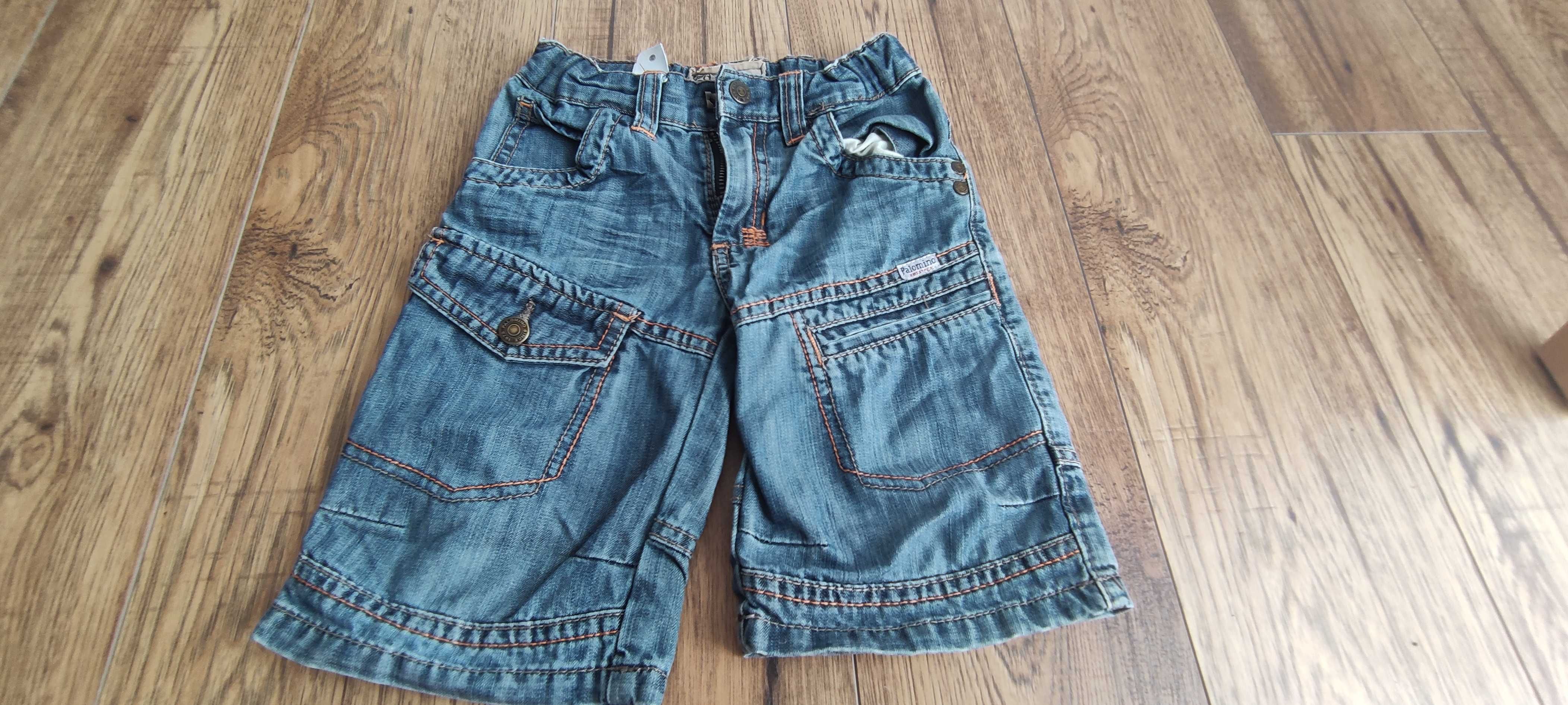 Spodenki jeans r.98