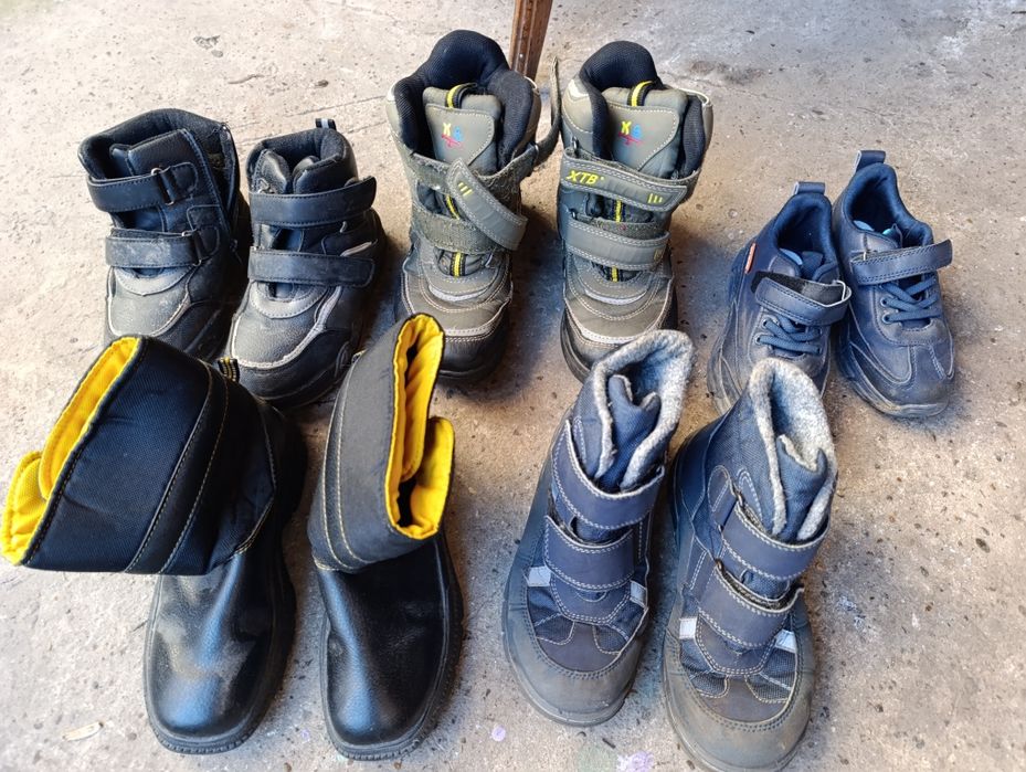 Продам черевики зимні 33 розмір для хлопчика