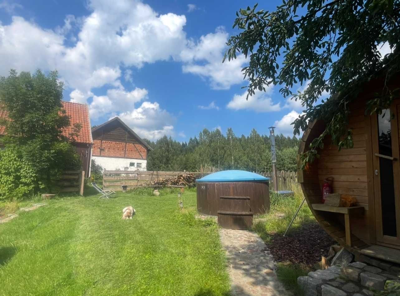 Domek całoroczny z sauną i jacuzzi. Warmia i Mazury. Okolice j. Dadaj