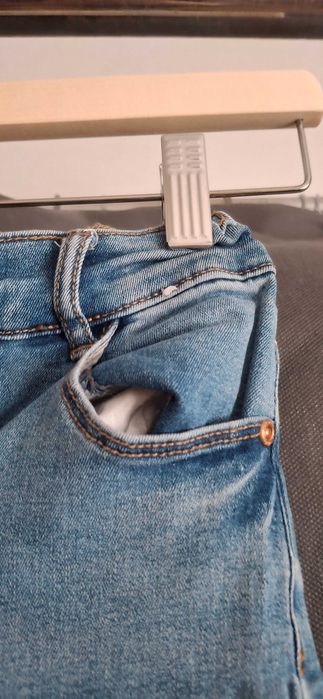 Calças Jeans Skinny Azuis