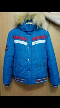 Зимняя куртка на подростка (рост 164 см)