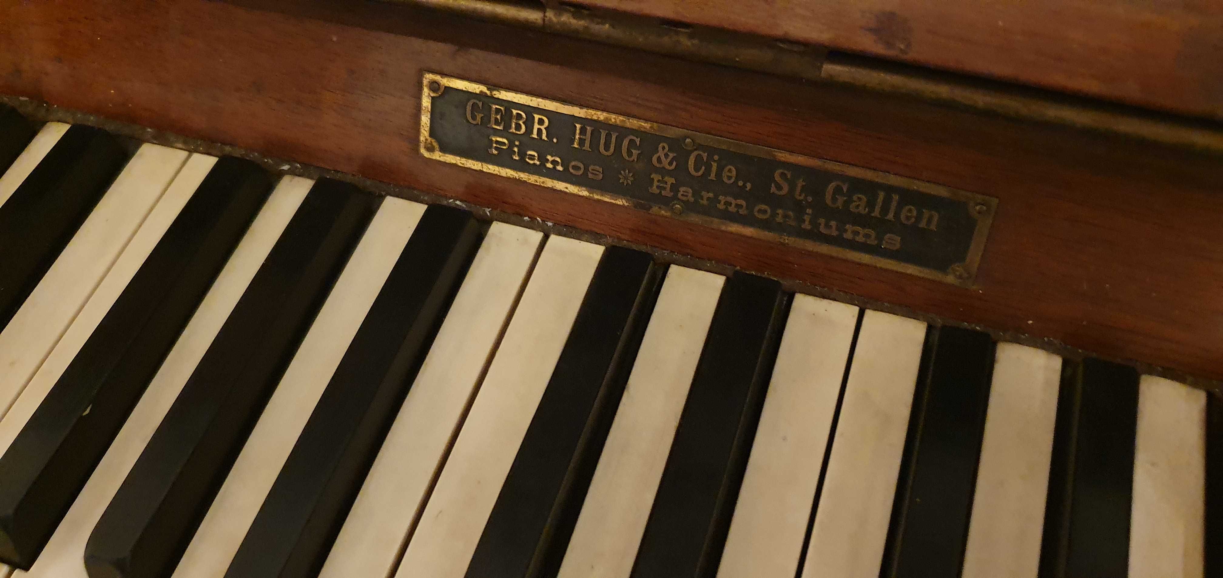 Pianino antyczne Harmonium Gebr. Hug & Co ST GALLEN