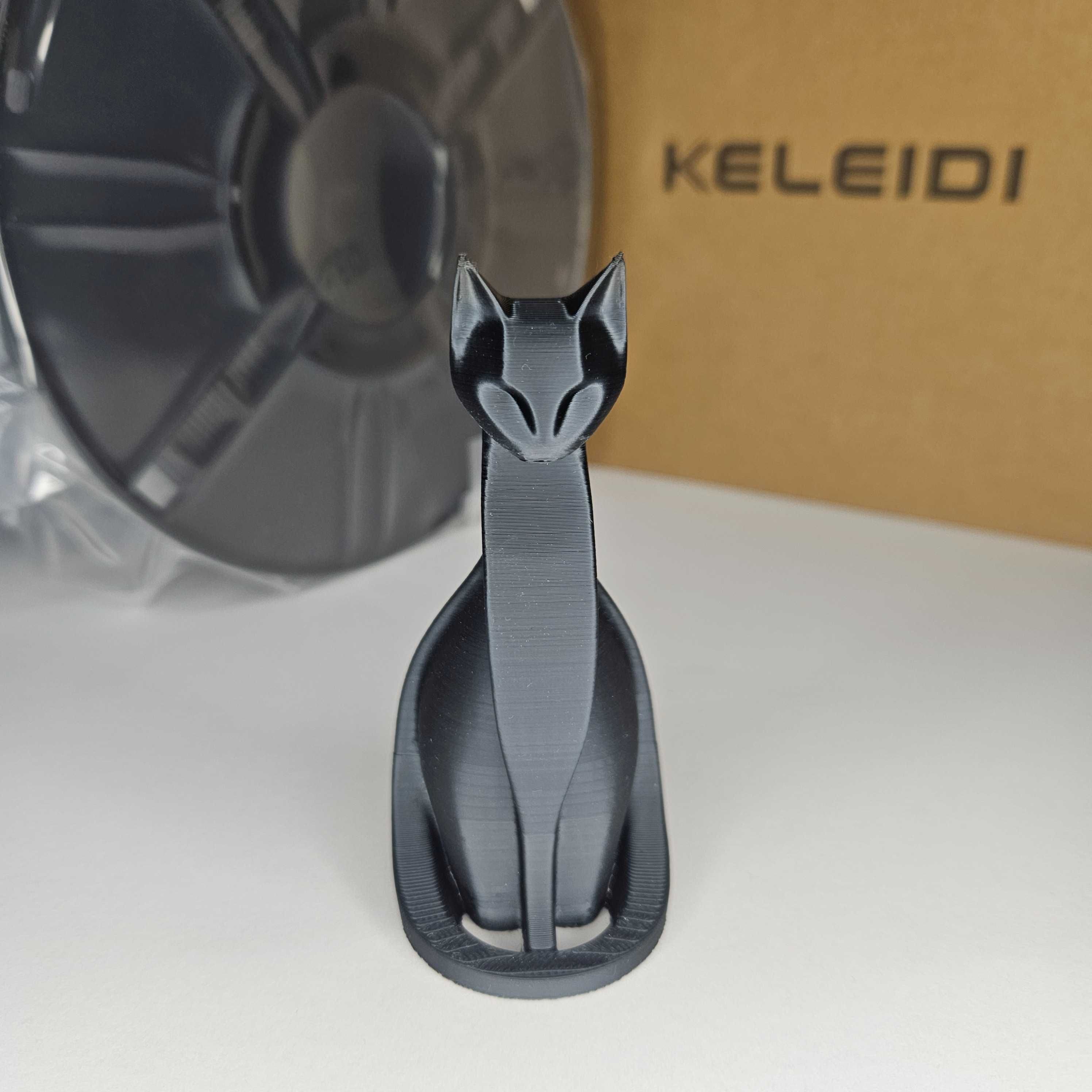 Filament 3D PLA 1kg 1.75mm Czarny Silk kompatybilny z AMS