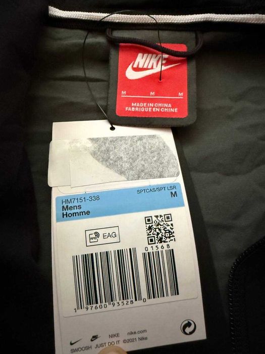 ОРИГІНАЛ! Вітровка Nike Tech Woven Wr Fz Jacket M L | HM7151-338