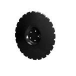 Talerz uzębiony 510x4mm brona talerzowa talerzówka dysk