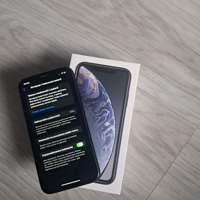 iPhone XR 64-Czarny-Sprawny i gotowy do Użytku