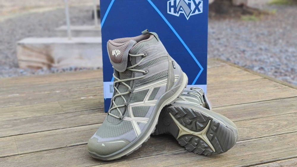 Берцы летние Haix Black Eagle Adventure GORE-TEX олива / lowa zephyr