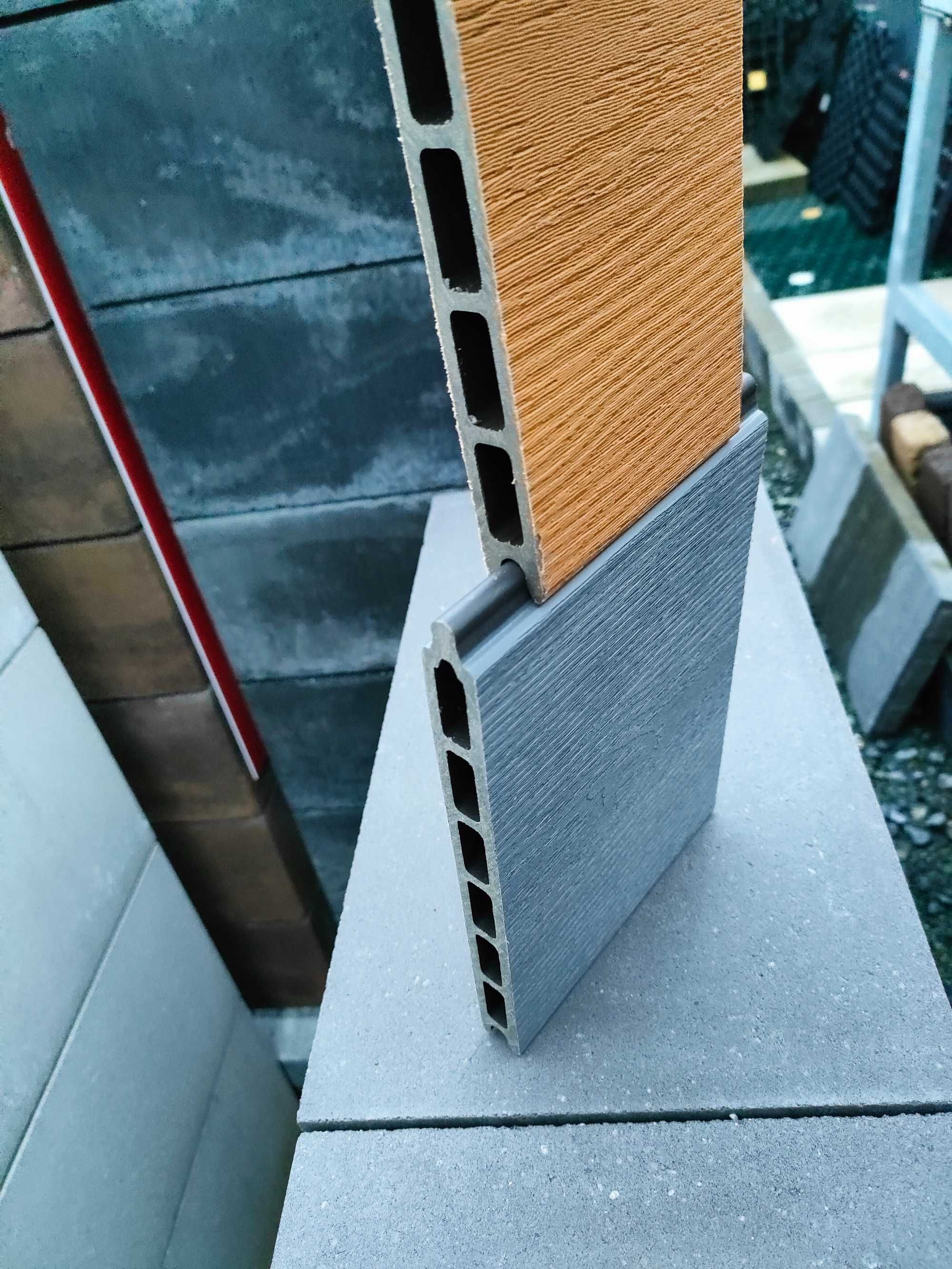 Deska kompozytowa Decha kompozyt ogrodzenie balustrada balkon płot mur