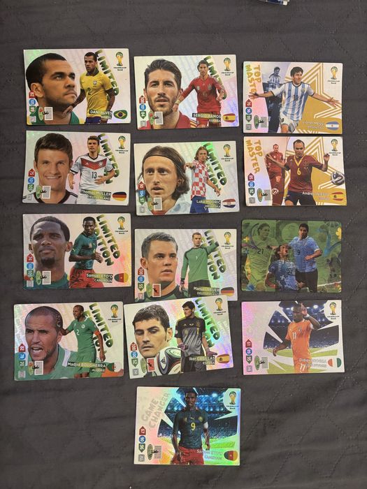 Karty Panini FIFA world cup brazil 2014