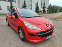 Peugeot 207 niski przebieg z LPG REZERWACJA DO JUTRA DO GODZ 18