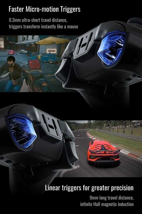 Геймпад Flydigi Vader 4 Pro Black Windows/Android/Nintendo Switch/iOS