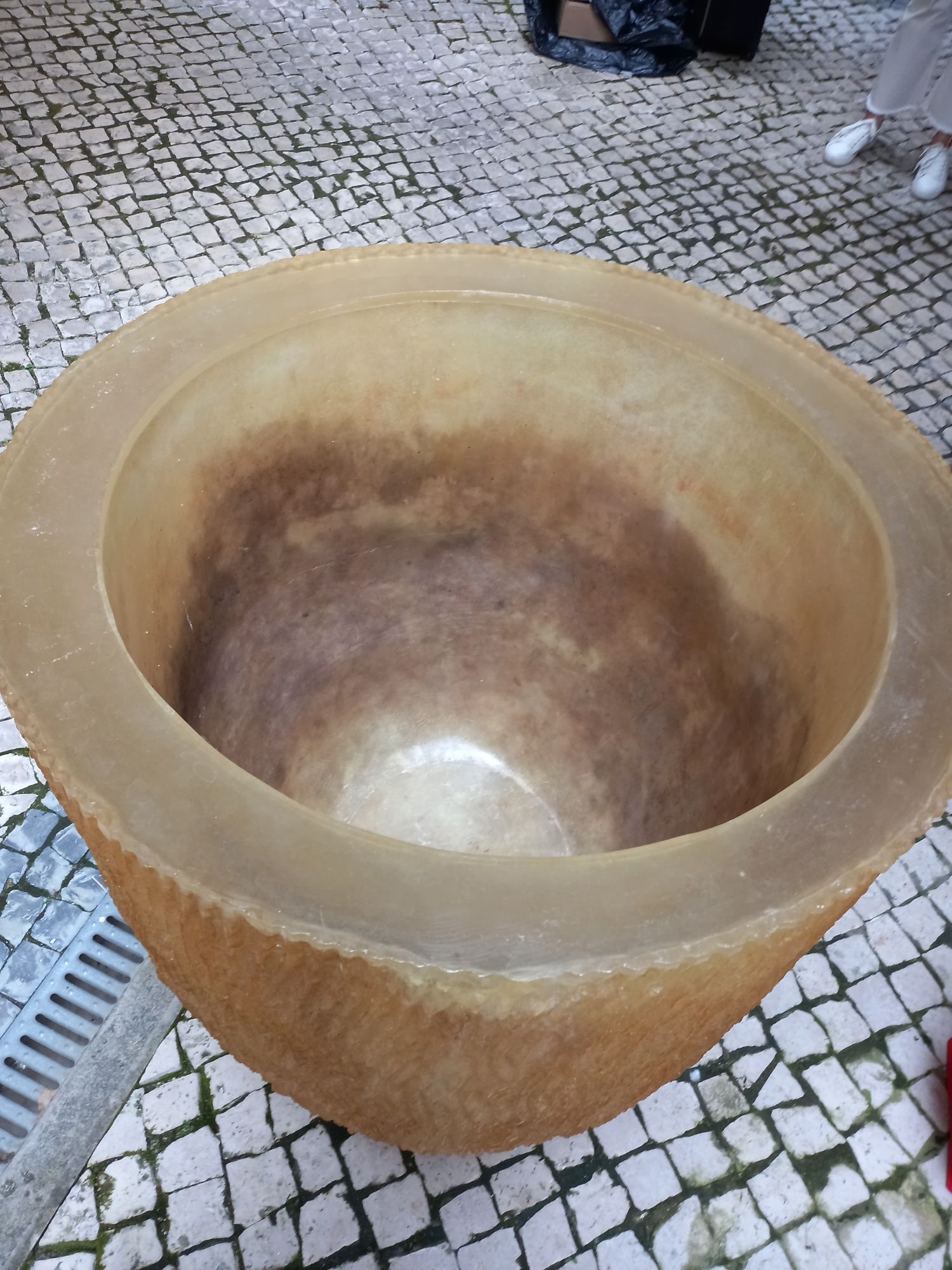 Vaso decorativo em acrilico