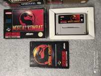 Mortal Kombat PAL Super Nintendo SNES CIB