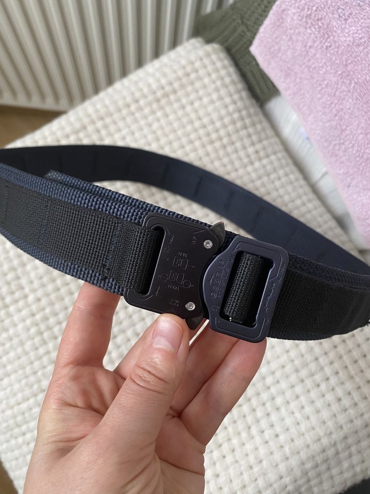 M-Tac ремінь Cobra Buckle Belt Black gen 2 чорний