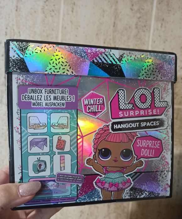 Наборы LOL Winter Chill. Маленькие комнатки Спа. Фигуристка.