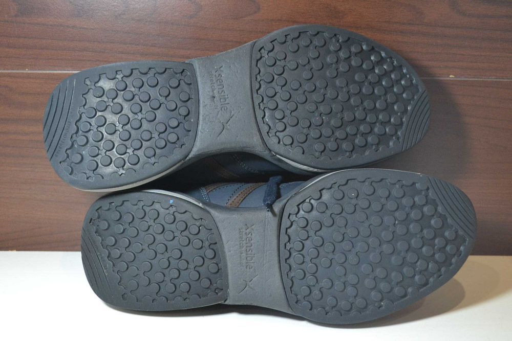 xsensible ecco 44.5р кожаные кроссовки ботинки демисезон  тактические