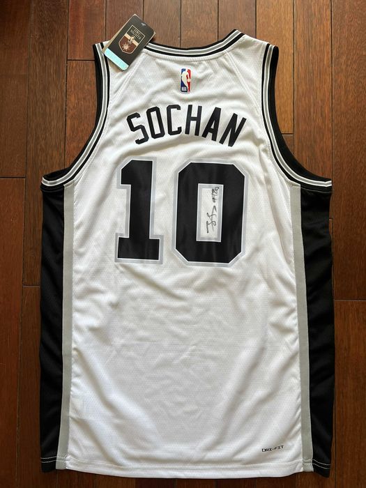 Jeremy Sochan San Antonio Spurs NBA koszulka z autografem + certyfikat