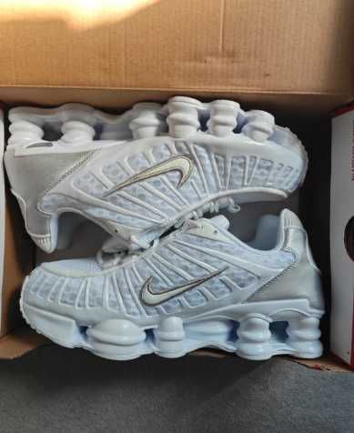 "Buty Trampki" Nike_Shox_TL_White_R.44