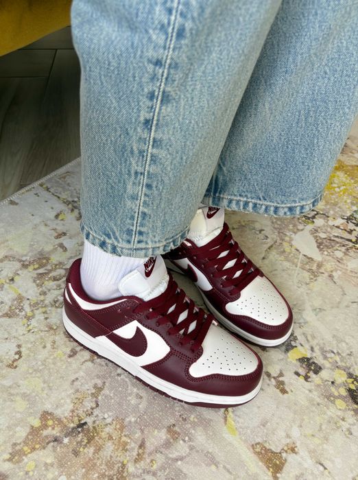 ‼️Кросівки Nike Dunk Low Bordo