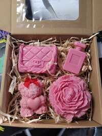 BOX prezentowy zestaw świeczek zapachowych dekoracyjnych