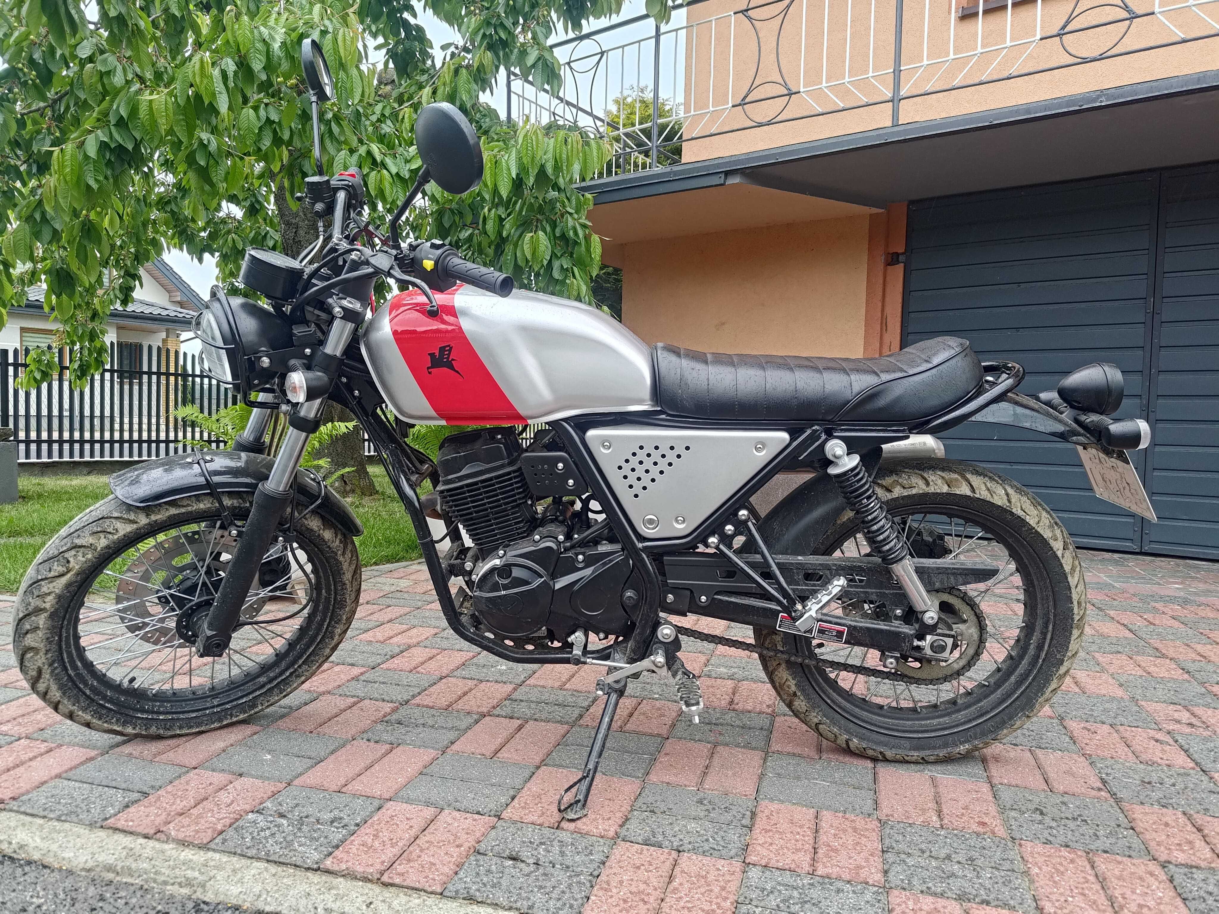 Romet SCMB Scrambler 125 rok 2020 niski przebieg 5500km OC PT