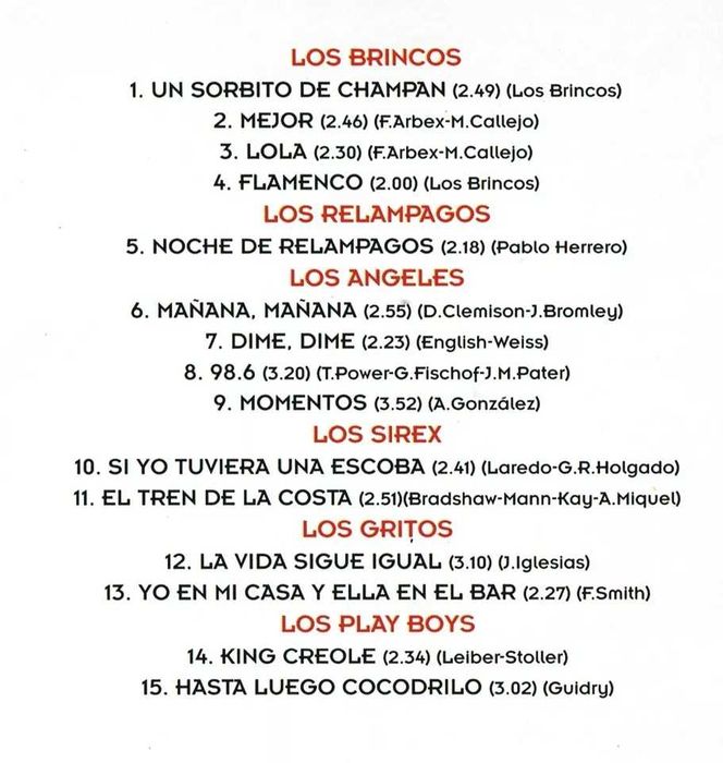 Jovenes Rockeros 3 X CD - near MINT -1997 MADE IN SPAIN