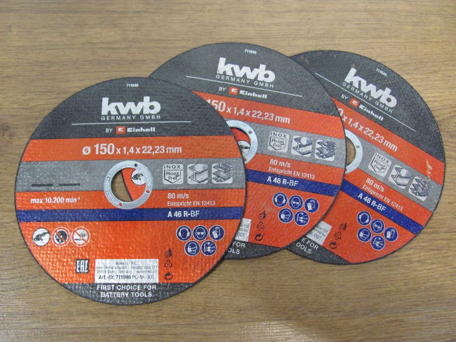 Диск відрізний Einhell 254х30х2,4; METABO Professional; 150х1,4х22,23