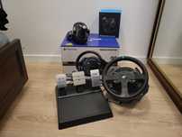 Thrustmaster T300 RS GT + Logitech Shifter + USB Adapter PC