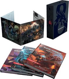 Dungeons & Dragons RPG Core Rulebooks Gift Set, Zestaw Podręczników FR