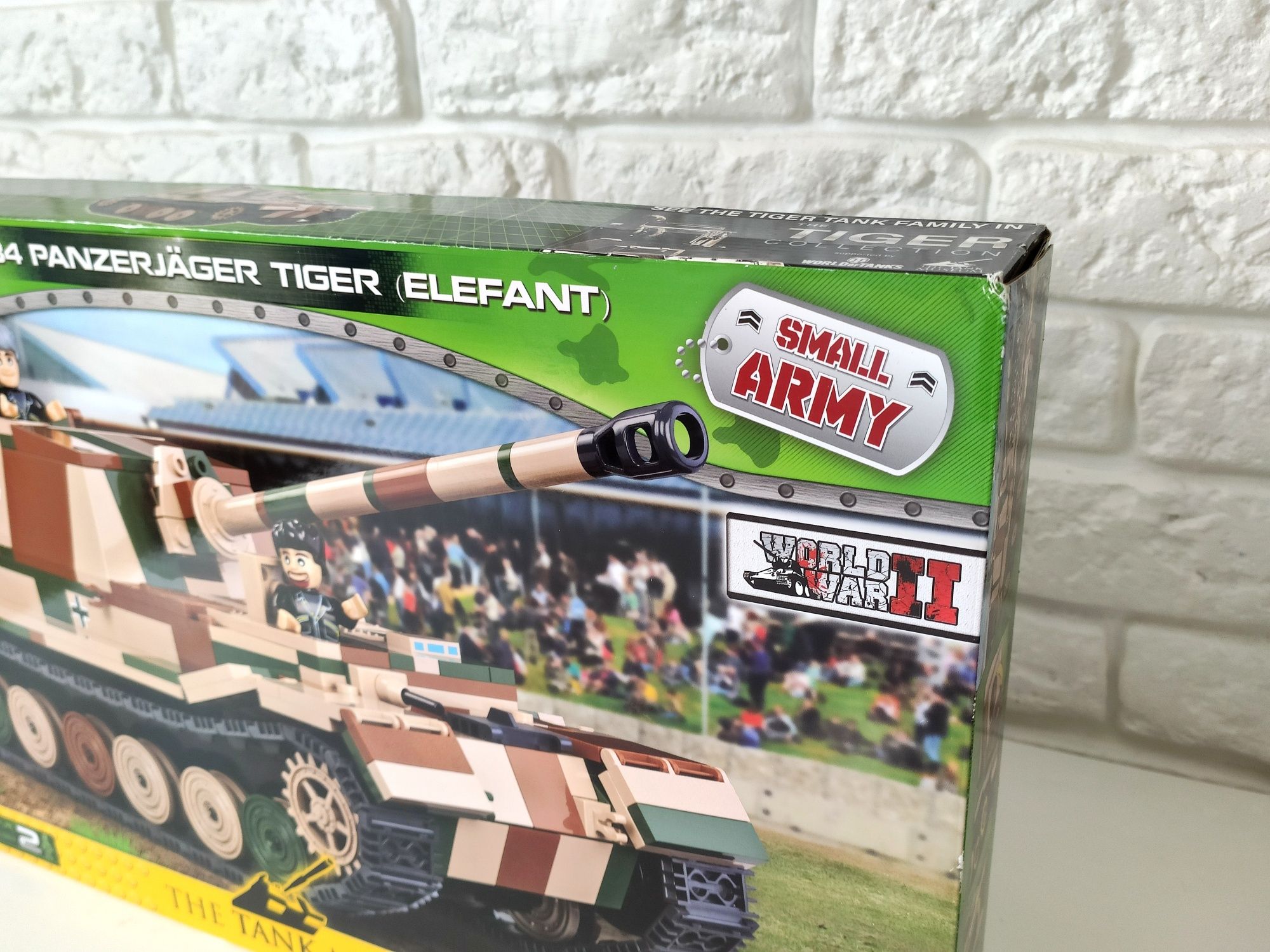 Cobi Czołg Sd.Kfz 184 Panzerjager Tiger Elefant 2507